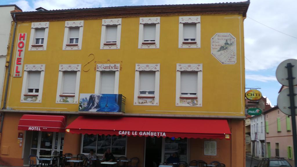 Hotel Le Gambetta Carmaux Exterior foto